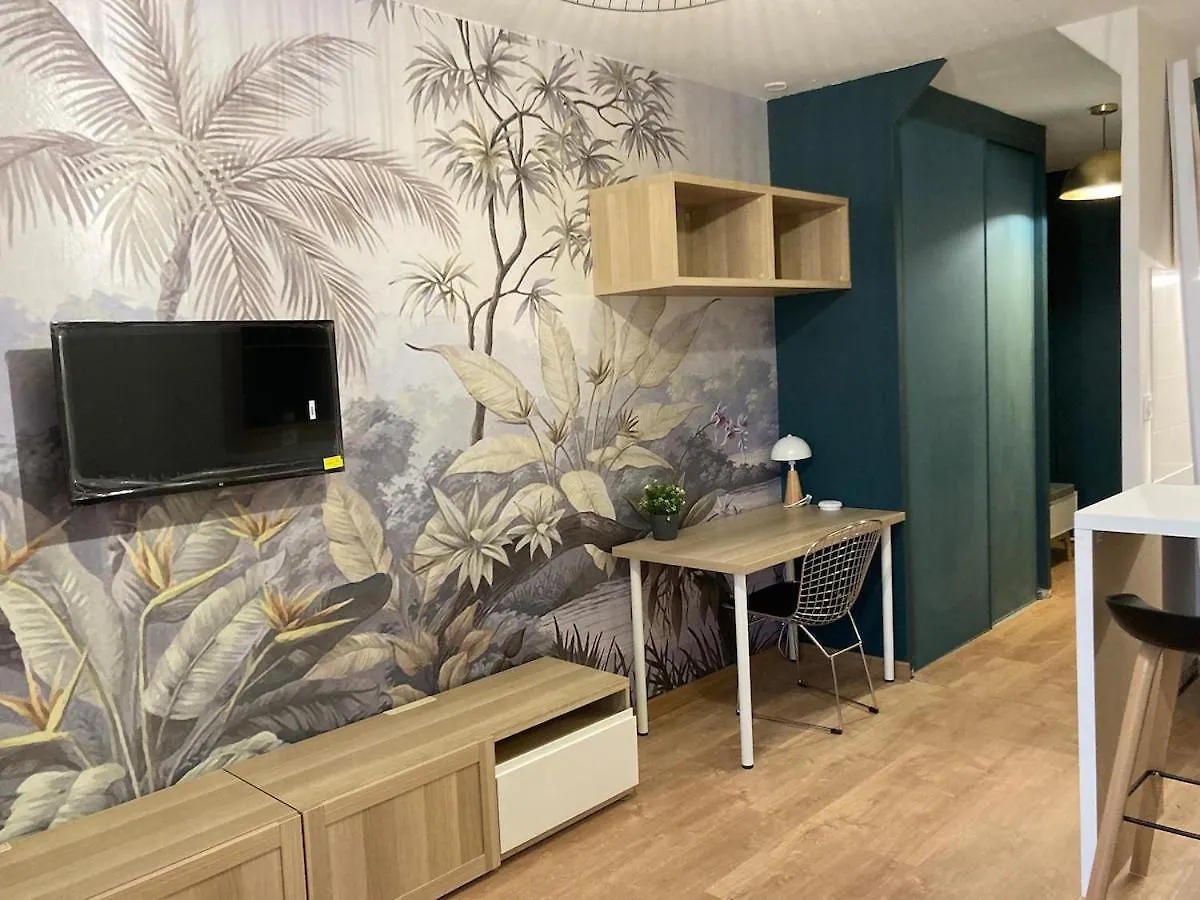 Apartment Ferienwohnung T1 With Loggiajapanese Garden-Tbs Toulouse